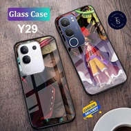 Softcase Glass For VIVO Y29 (4G) & VIVO Y29 (5G) - Case Handphone For VIVO Y29 (4G) & VIVO Y29 (5G) 