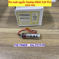Pin nuôi nguồn Toshiba ER6V 3.6V PLC (Jack nâu