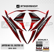 STIKER STRIPING JUPITER MX 135 LC EXCITER 135 2010 - 2015 GRAFIS VARIASI 014