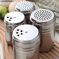 LINDW99NX Salt Sugar Bottle, Spice Jar Stainless Steel Seasoning Jar, Multi-purpose Kitchen Gadgets 