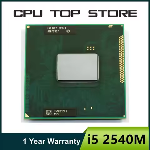 Intel Core i5 2540M SR044 2.6GHz Dual-Core Quad-Thread Laptop CPU notebook Processor Socket G2 / rPG