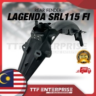 YAMAHA LAGENDA SRL115-FI FENDER REAR (MATTE BLACK) 1VP-F1611-00 MAGAT MUDGUARD BELAKANG REAR FENDER 