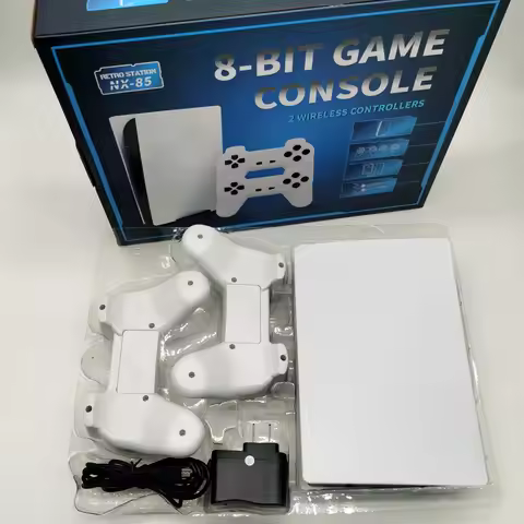 NEW TV Game Console 8Bit Retro Consola Video Game 1280 Classic Games Built-In GS5 Station wireless H