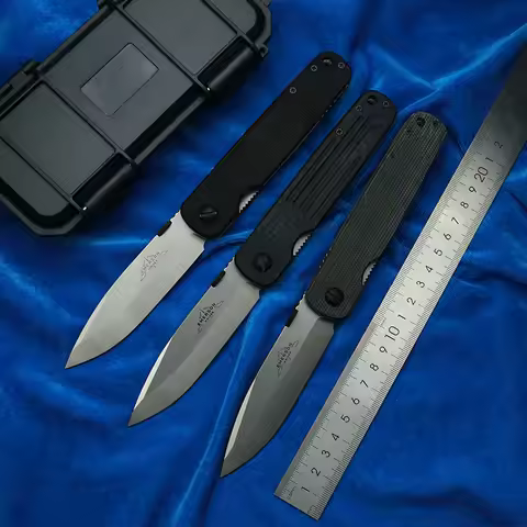 LEMIFSHE Emerson Kwaiken 14c28 Blade G10 Steel Handle Copper Gasket Camping Hunting Fishing EDC Tool