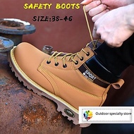 Giày boots cổ cao chống thấm nước cho nam