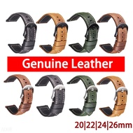 20/22/24/26MM Leather Strap Suitable for Seiko Rolex Omega Samsung Series Quick Release Casual Water