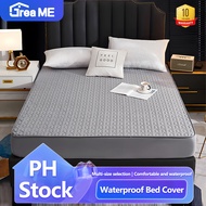 【Manila Ready Stock】DreaMe 100% Waterproof Mattress Protector Mattress Cover Quilted Washable Fitted