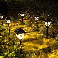 ❂ LED Solar Garden Light Retro Solar Powered Garden Lights Home Waterproof Park Lawn Path Landscape Lighting Decorative