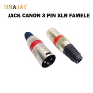 The latest Canon XLR 3Pin Female Connector Jack XLR to XLR