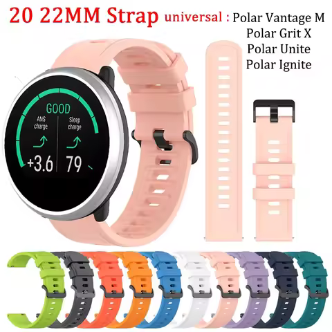 Soft Silicone Band for Polar lgnite/unite Smart Watch Band Sport Bracelet for Polar Vantage M/Grit X