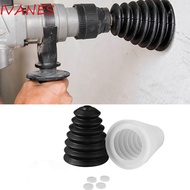 IVANES Electric Drill Dust Cover Semitransparent Collecting Ash Bowl Drill Bit Cover Hole Opener Power Tool Accessories Power Tool Parts Drill Dust Collector