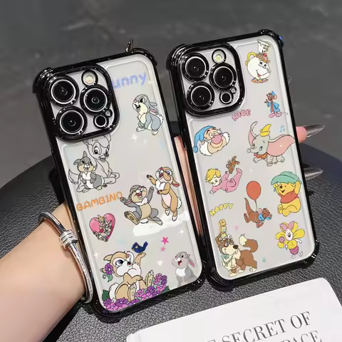 Bambi Thumper Dumbo Phone Case for OPPO A78 A74 A60 A38 Reno 13 12 11 10 8 7 6 Pro Realme C75 C55 C5