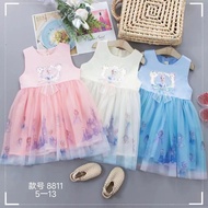 Sleeveless Dress Frozen(3-7Tahun)