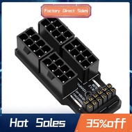 4X8Pin 40 Series Graphics Card ATX3.0 12VHPWR 12+4P 600W 180 Degree Power Converter for 4080 4090 Gr