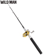 Fishing Rod Reel Combo Set Fish Rod+Reel Pen Fishing Pole Kit Fishing Rod Spinning Reel Combo Kit fo