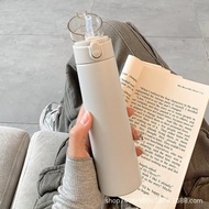 christmas gift ideas thermal flask Mini slender thermos cup with straw 200 fan portable small childr