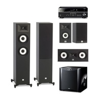 Yamaha RX-V385 + JBL Stage A180 5.1 channel speaker (A120/SW300)