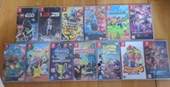 全新 未開封 Switch Games Super Mario Party 空前盛會 RPG 寵物小精靈 比卡超 名偵探 NBA 2K25 Lego Star Wars 米奇老鼠 皮克斯 大富翁 Mi