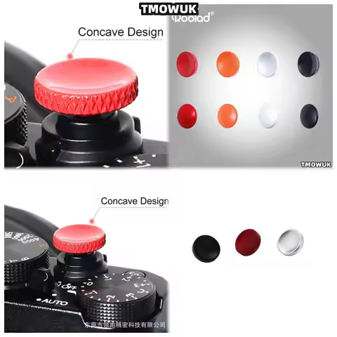 For Fujifilm XT1 XT2 XT30II XE1 XE4 X10 X20 X30 STX2 Camera Control Upgrade, Metal Shutter Button Se