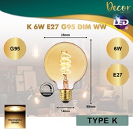 Edison Bulb LED Bulb 4W 40W C35 E14 / E27 LED Candle Bulb LED Edison Filament Bulb Edison Candle Lig