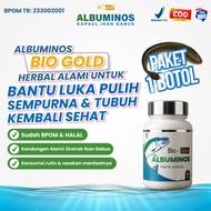 Albuminos 60 Capsules Bio Gold Snakehead Fish Extract Helps Speed Up Wound and Surgery Healing