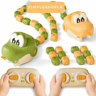 SIMPLESHOPLS Magnetic Snake Game Toy, Sensing Interactive Toys Sound and Light Remote Control Snake 