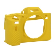 Healthy and Tough Digital Camera Silicone Cover for Sony A72/ A7R2 / A7S2 Washable ProtectorYellow  