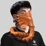 mask halloween masquerade mask kids mask Alien Face Holding Worm Horror Grimace Headgear Masquerade 