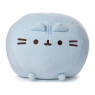 Pusheen Squisheen Squishy Round Plush Stuffed Cat for Ages 1 and Up, Blue, 11”