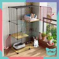 (LARGE PLATFORM) Sangkar Kucing Besar Murah DIY Cat Cage for Pet Rabbit Arnab Dog Puppy Modular Cage 貓籠