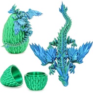 Mydhall3DPrintedFlyingDragonEggwithArticulatedDragonInside–Toys&GiftsforKids,HomeDecor,Birthday,East
