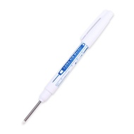 ปากกามาร์คเกอร์หัวยาว30มม. สำหรับช่างไม้ปากกามาร์คเกอร์รูลึกอเนกประสงค์ปากกาทำเครื่องหมายอุปกรณ์การเขียน
