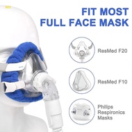 WER 4 Pcs Full Face CPAP Mask Liners Reusable CPAP Mask Covers Soft Cotton Covers