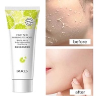 Images Advanced Fruit Acid Exfoliation Facial Scrub Deep Cleansing Remove Dead Skin Blackhead