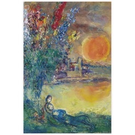 Marc Chagall Artist Painting Artist Prints 4 Canvas Poster Wall Art Decor Print Picture Paintings Fo
