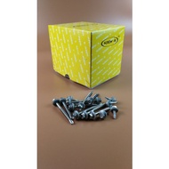 SUS 410 SELF DRILLING SCREW HEXAGON HEAD C/W SUS BONDED WASHER