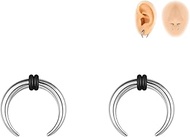 00G-16G Septum Pincher Tapers Septum Rings Stainless Steel Pincher Septum Piercings C Shape Buffalo 