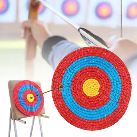 30/40CM Straw Shooting Archery Grass Target Straw Target Bow Arrows Shooting Aiming Practice Target 