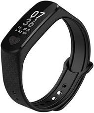 BAOLE Smart Bracelet Heart Rate Blood Pressure Monitor Multi-function Sports Watch   Pedometer Waterproof Pedometer (Color : Black)