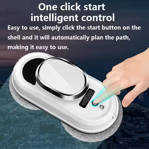 Vacuum Cleaner Window Cleaning Robot Smart Home Window Cleaner Robot Remote Control Glass Cleaning R