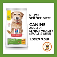 Hill's® Science Diet® Canine Adult 7+ Senior Vitality Small & Mini Chicken & Rice Recipe Dog Dry Foo
