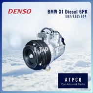 DENSO ORIGINAL ✅ BMW X1 DIESEL 6PK 6SBU14C E87/E82/E84 COMPRESSOR / KOMPRESSOR (CAR AIRCOND)