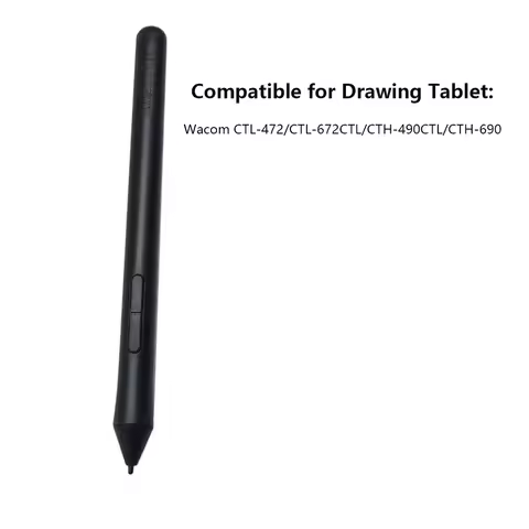 Digital Pen 2K LP-190-0K / KP-504 / KP-501E / LP-1100 /Pro Pen 3D KP-505 for Wacom Intuos, Cintiq, M