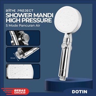 Minimalist High Pressure 5 Mode Shower Head