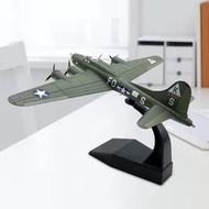 [Homyl478] 1:144 Alloy US B 17 Plane Model Decoration Realistic Versatile Professional