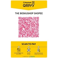 Servis Printing QR Code MAE/ Duitnow - Free Editing Background