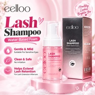 eelloo 100/500ml Eyelash Foam Shampoo Gentle Lash Cleanser Eyelash Extension Wash Cleaner Tool