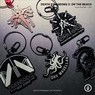 Death Stranding 2: On The Beach - Black Acrylic Keychain [Fanmade]