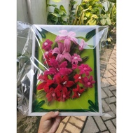 Frame flower bouquet