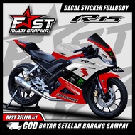 COD available decal r15 V3 yzf Sticker Striping Decal Yamaha R15 V3 YZF Racing, Sticker Decal R15 V3